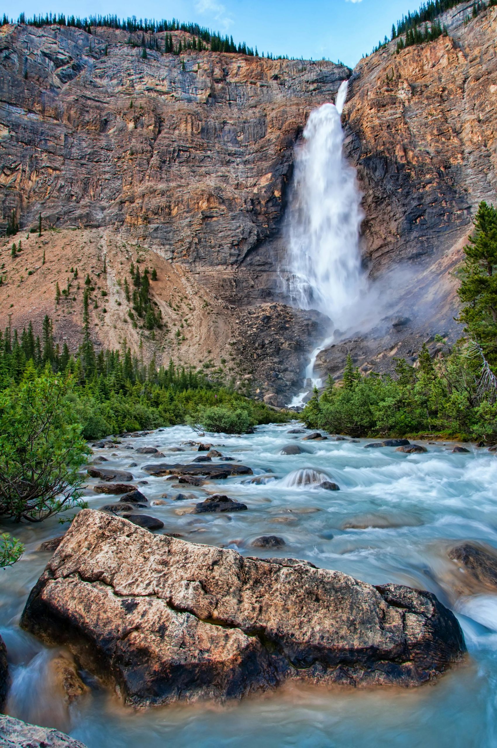 paesaggio di una cascata